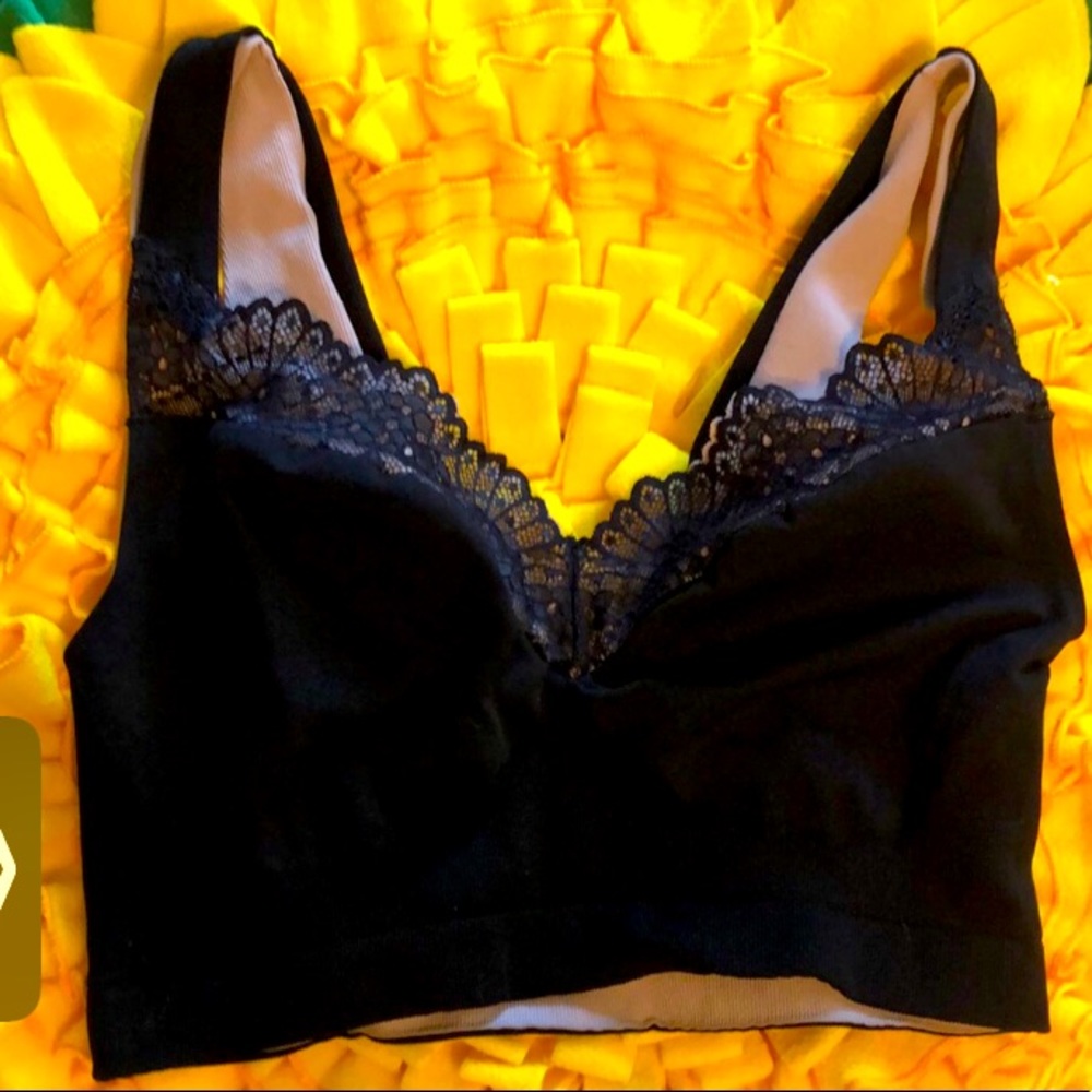 New Annette Reversible Lace Bralette Sports Bra